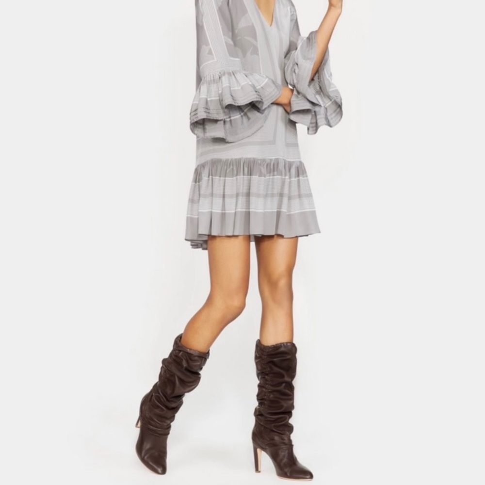 Brand New Halston Sheila dark brown boots.  $498 Size 8.5
